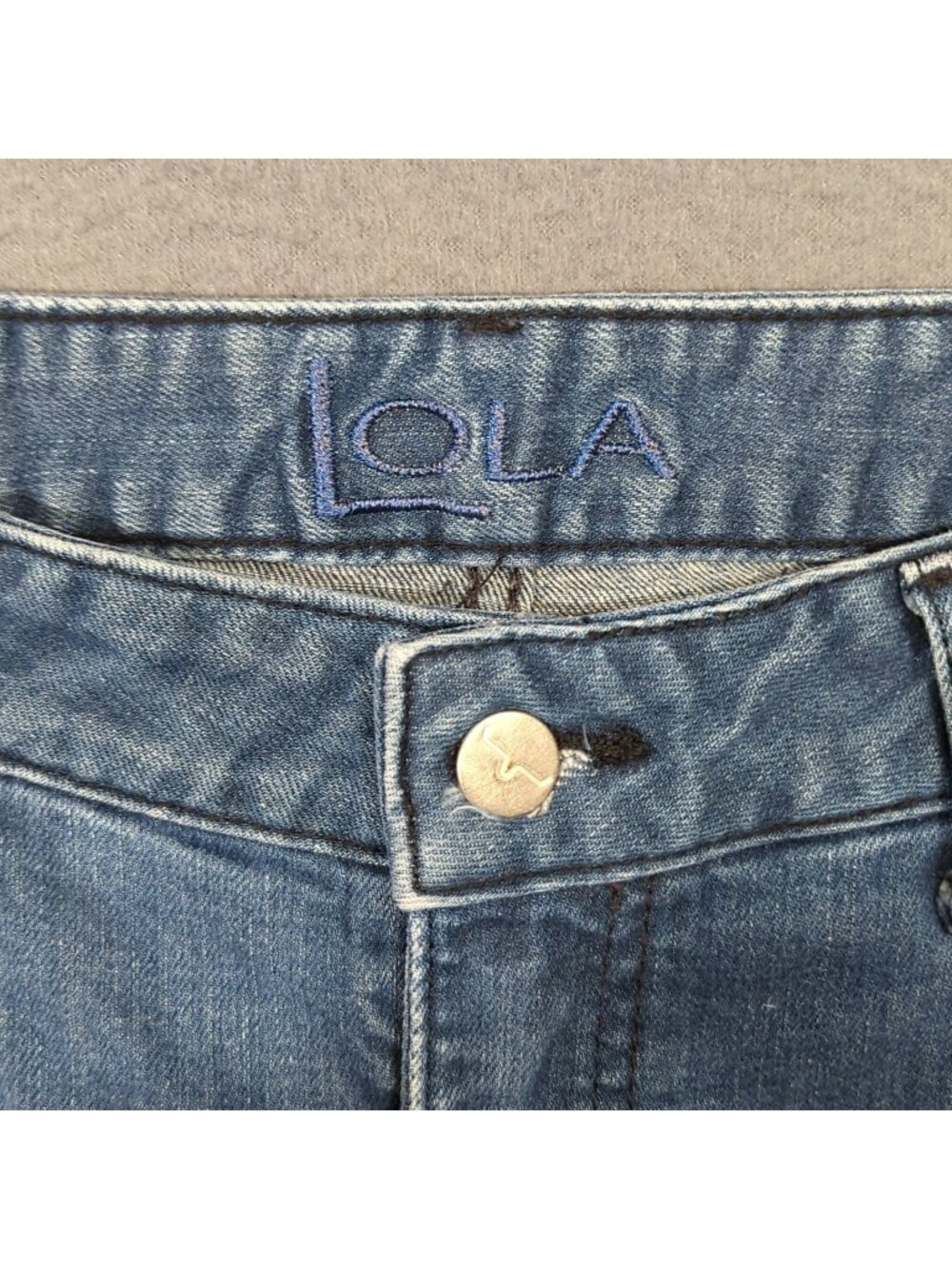 Kimes Ranch Jeans Womens 6x34 Blue Lola Trouser Flare Leg Western Denim USA Made